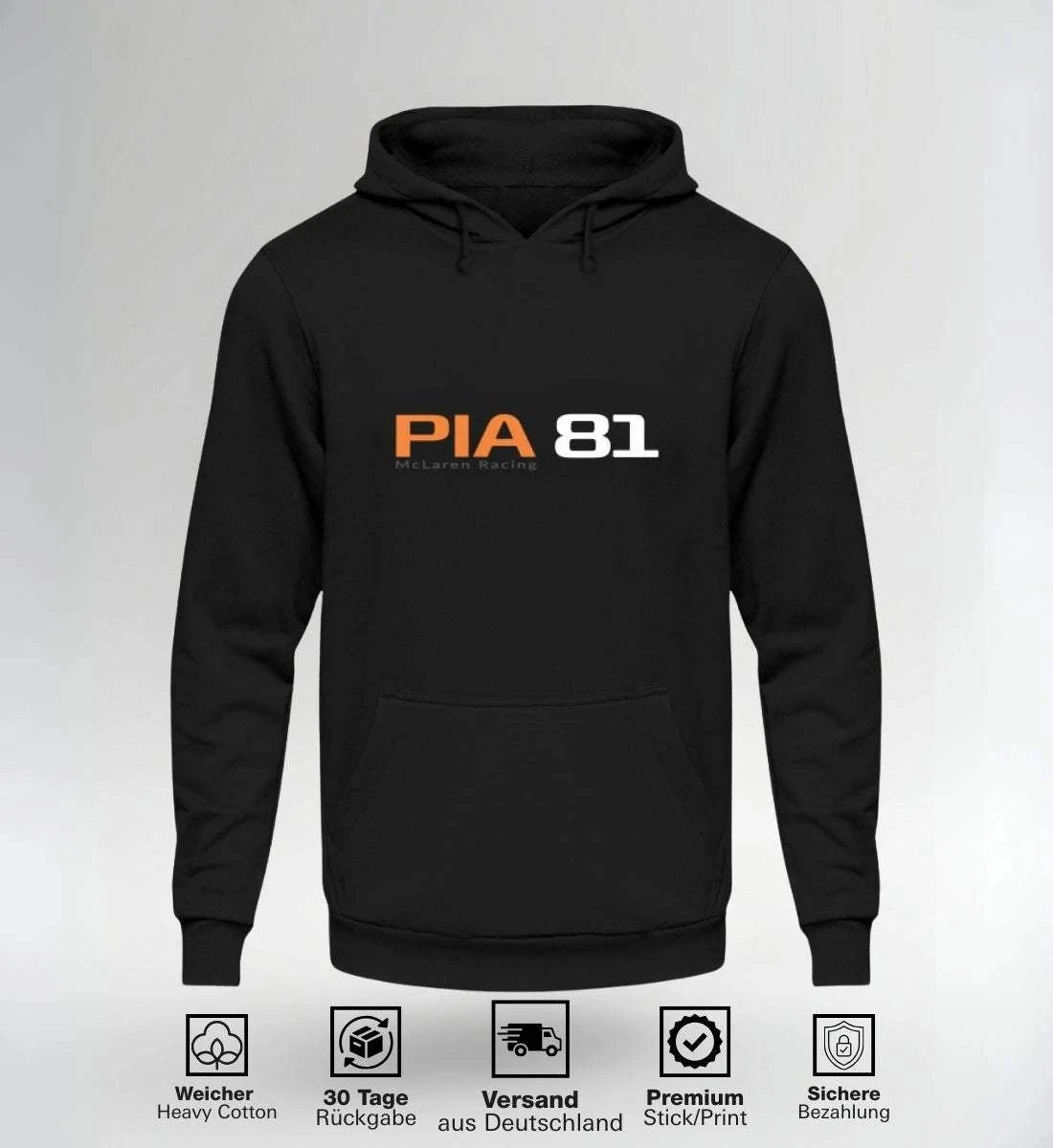 Image of NOVAWEAR PIA 81 Motorsport Hoodie – Limited Edition Streetwear